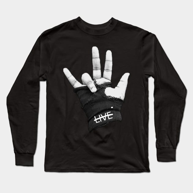 KVLI3N ''LIVE'' Long Sleeve T-Shirt by KVLI3N